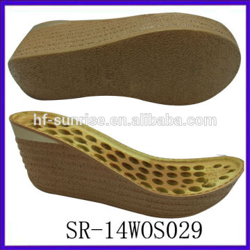 SR-14WOS029 Damen PU Sohle PU Sohle Hersteller PU Outsole China Großhandel PU Outsole